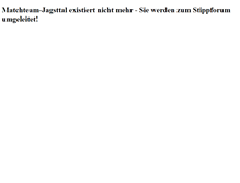 Tablet Screenshot of matchteam-jagsttal.de